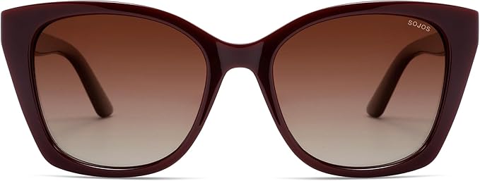 SOJOS Vintage Oversized Cateye Sunglasses Womens UV400 Large Designer Shades Lentes De Sol Para Mujer SJ2634
