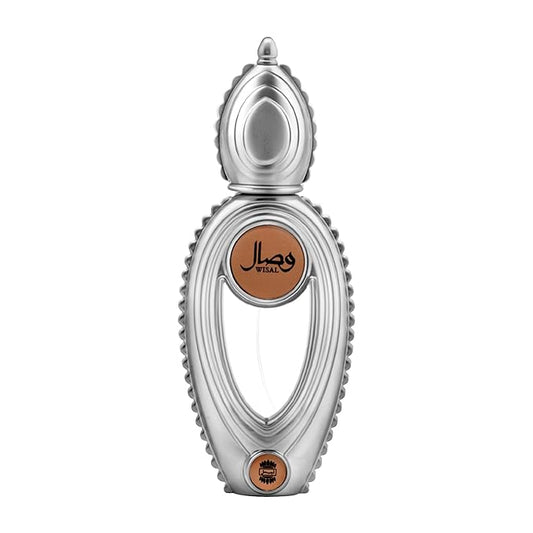 Ajmal Wisal Eau de Parfum for Women – 1.7 oz | Long Lasting Arabic Perfume | Fruity, Spicy, Woody Scent | Elegant Everyday Fragrance | Made in Dubai | Middle Eastern Luxury Perfume