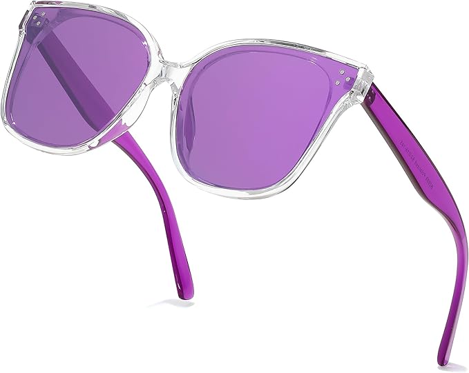 FEISEDY Oversized Polarized Sunglasses - UV400 Protection, Square Fashion Sun Glasses for Outdoor & Daily B2600