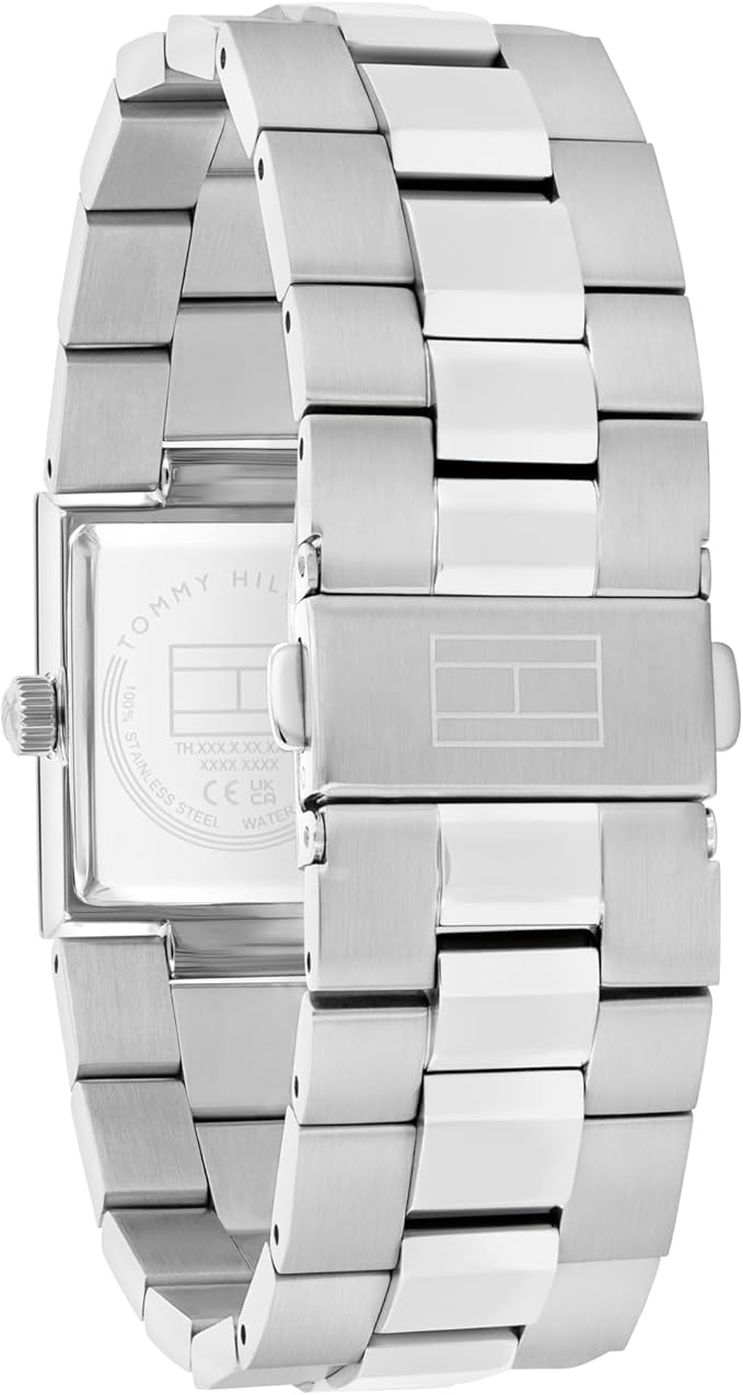 Tommy Hilfiger Women's 2H Quartz Bracelet Watch - Jewelry-Inspired, Square Design - 3 ATM Water Resistance - Elegant and Versatile Timepiece - Gift for Her - 20.5mm