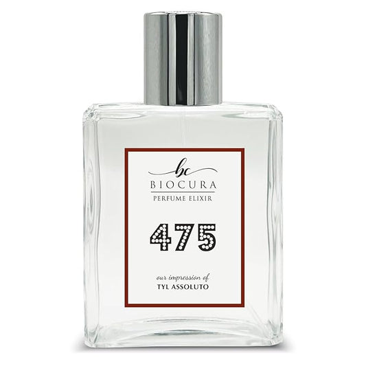 BC Perfume 475 Inspired by Tiziana Tyl Assoluto For Women & Men Replica Fragrance Dupes Eau de Parfum Spray Bottle 3.4 Fl Oz/100ml-X1