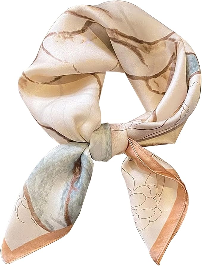 Satin Bandanas Head Scarf For Women Hair Scarves Accessories Lightweight Fashion Wrap Neck Silk Sleeping Headscarf