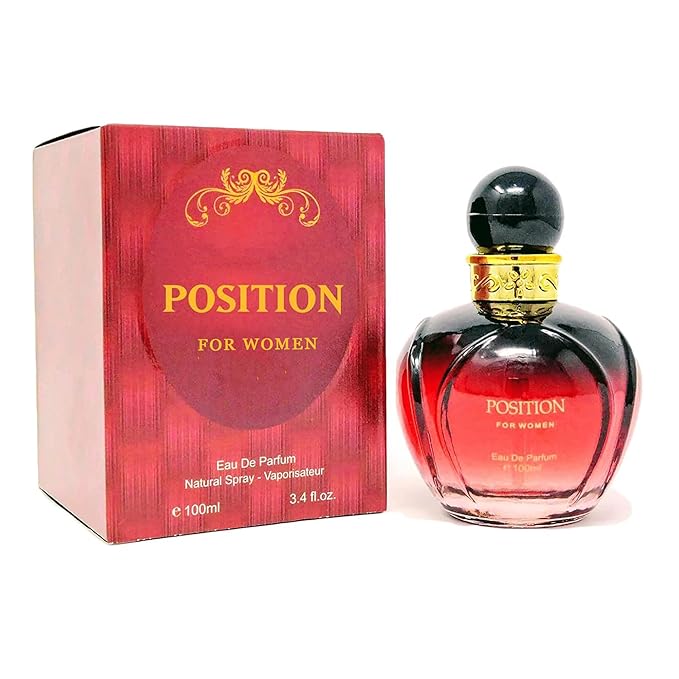 Position Women Perfume–Bold & Sophisticated Scent Eau De Parfum With Citrus,Spice,And Woody Notes Long Lasting Natural Spray Fragrance 3.4 Fl Oz