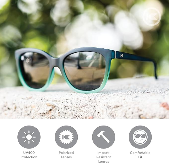 Knockaround Deja Views Polarized Sunglasses for Women & Men - Trendy Sunglasses - UV400 Protection
