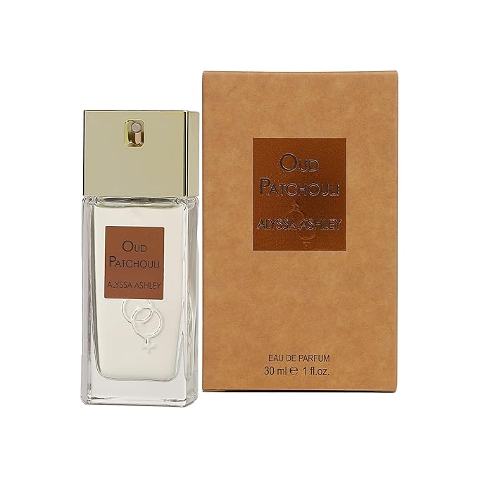 Alyssa Ashley Oud Patchouli - Perfume for Women with Rose, Saffron and Vetiver - Women's Perfume - Elegant Perfumes for Women - 1.01 oz EDP Spray