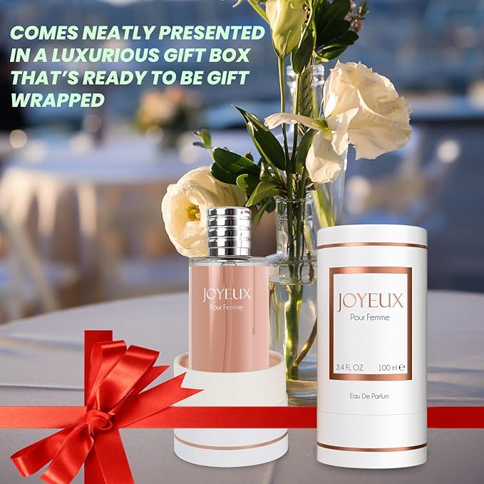 Perfume for Women – INSPIRED by A WORLD RENOWED WOMEN'S PERFUME – Bergamot, Jasmine, Musk, Patchouli – Fresh, Feminine, Soft, Long-Lasting Eau De Parfum 100ml (3.4 fl oz)