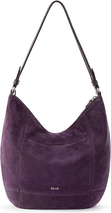 The Sak Sequoia Hobo Bag - Premium Large Leather Women's Handbag for Everyday & Travel - Durable Purse With Zipper Pocket
