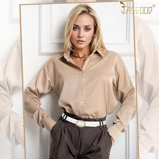 JASGOOD 3 Pack Women Belts for Jeans Pants Ladies Leather Waist Belt Casual Fashion Trend Belt for Women with Gold Buckle
