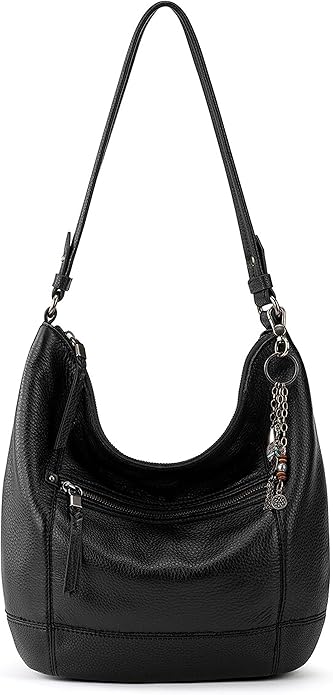 The Sak Sequoia Hobo Bag - Premium Large Leather Women's Handbag for Everyday & Travel - Durable Purse With Zipper Pocket