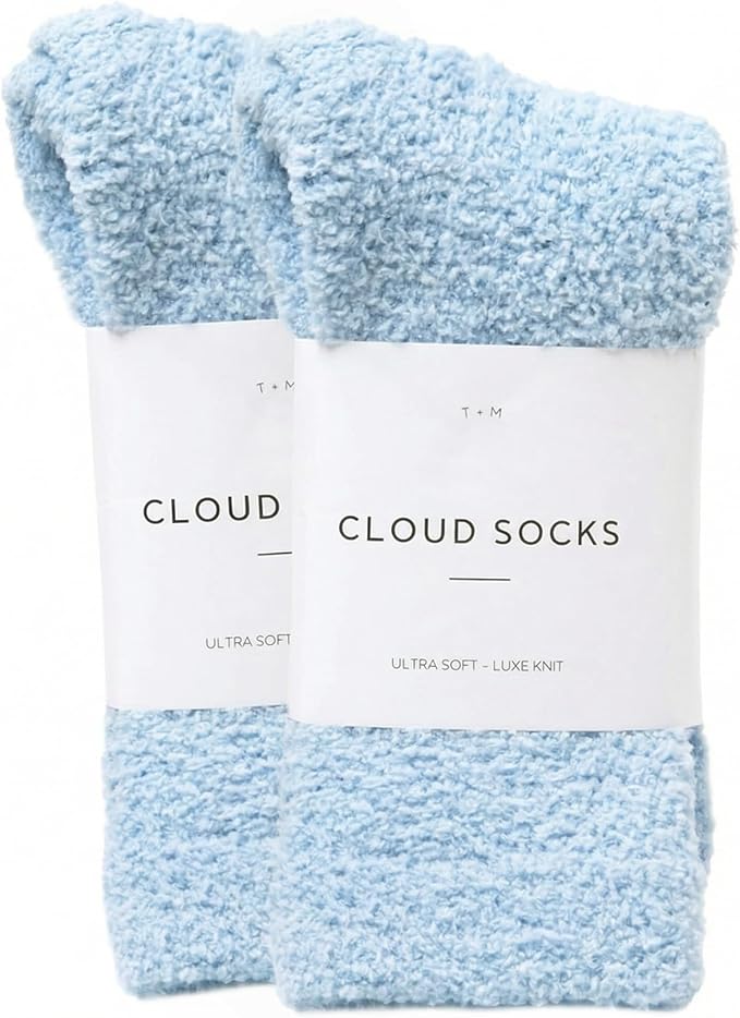 Unboxme Gifts Warm & Cozy Ultra-Luxe Cloud Sock for Women & Men - Super Soft Luxurious Fabric Sleep Socks