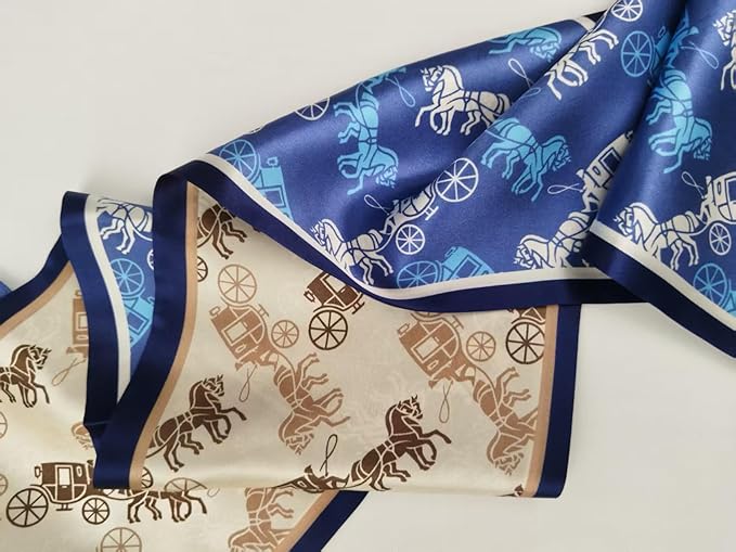 100% Mulberry Silk Ribbon Scarf for Hair Beach Head Wraps for Women Handbag accessories Necktie