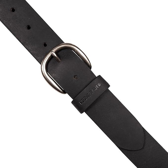 Eddie Bauer Women's Casual Leather Belts with Durable Metal Buckle