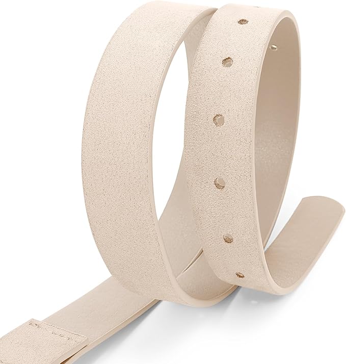 XZQTIVE Women's Leather Belts for Jeans Dress Pants Black Brown Belts for Women Ladies Waist Belts with Gold Buckle