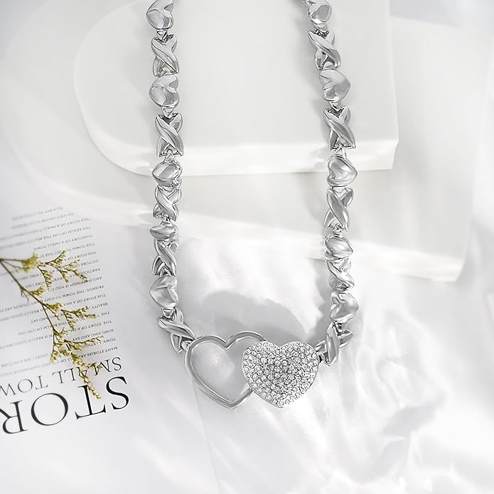 Gold Jewelry Set 18K Gold Accessories for Women Jewelry Set Wedding Bridal Fashion Jewelry Sets Women Accessories Bracelets Earrings and Rings Sweetheart Gifts