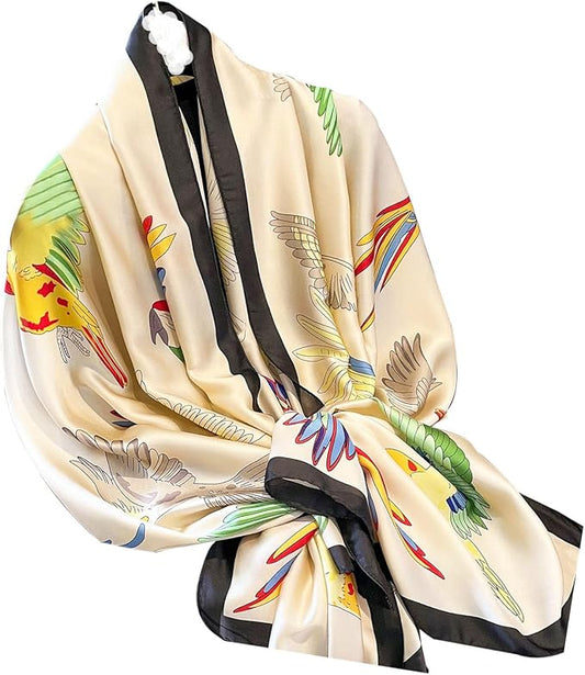 Shawl Scarf For Women Lightweight Scarves Floral Pattern Formal Evening Dressesformal Shawl Summer Wraps