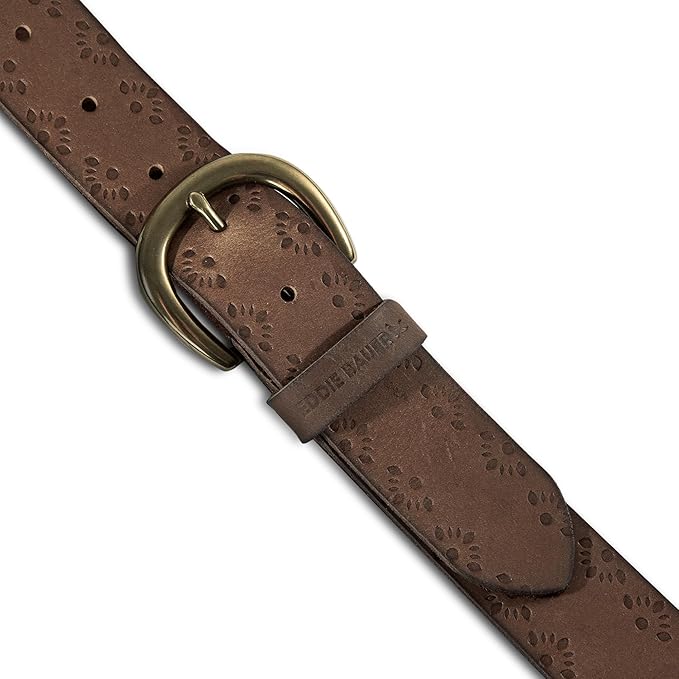 Eddie Bauer Women's Casual Leather Belts with Durable Metal Buckle