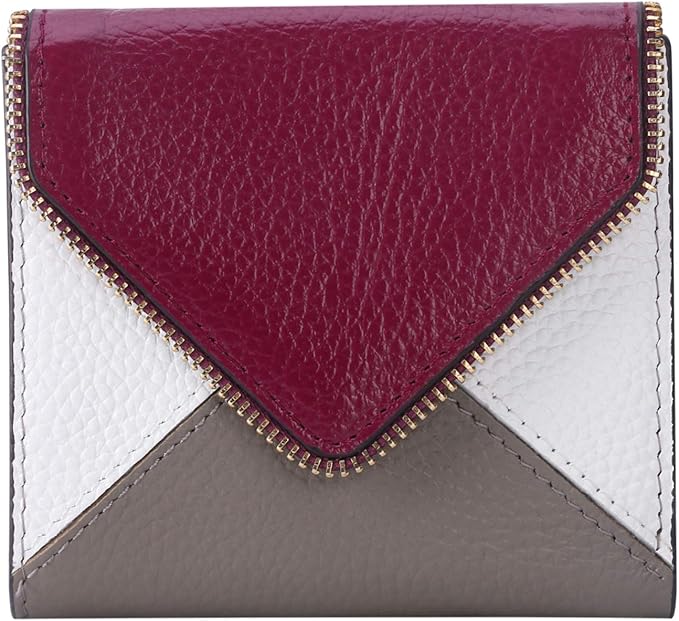 Lavemi Ultra Thin Small Compact Leather Womens Girls Wallets RFID Blocking Credit Card Holder for Women