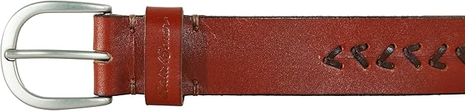 Eddie Bauer Women's Casual Leather Belts with Durable Metal Buckle