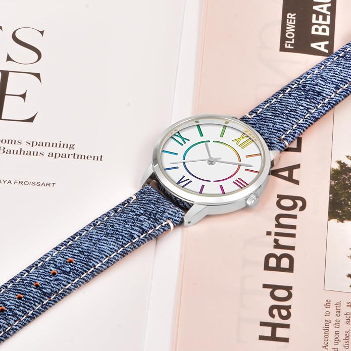 Bisley Women Watch Colorful Dial Easy to Read Waterproof Watch