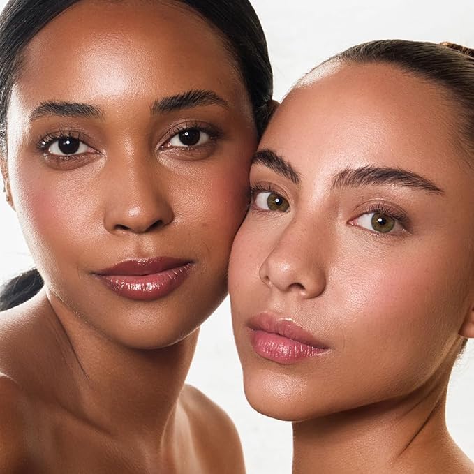 Palladio Skin Tint with Aloe, Niacinamide and Hyaluronic Acid, Sheer to Medium Coverage, Glowy Finish, Brightening and Blurring Lightweight Foundation Makeup (Medium Sand)