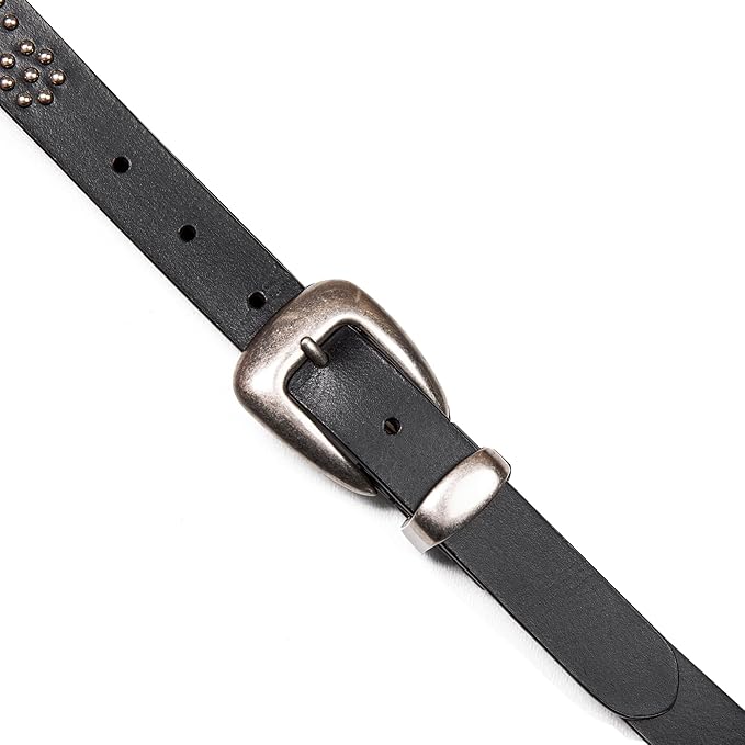 Lucky Brand Women's Western-Inspired Leather Belt | Classic | American Heritage | Casual | Vintage | Cowboy