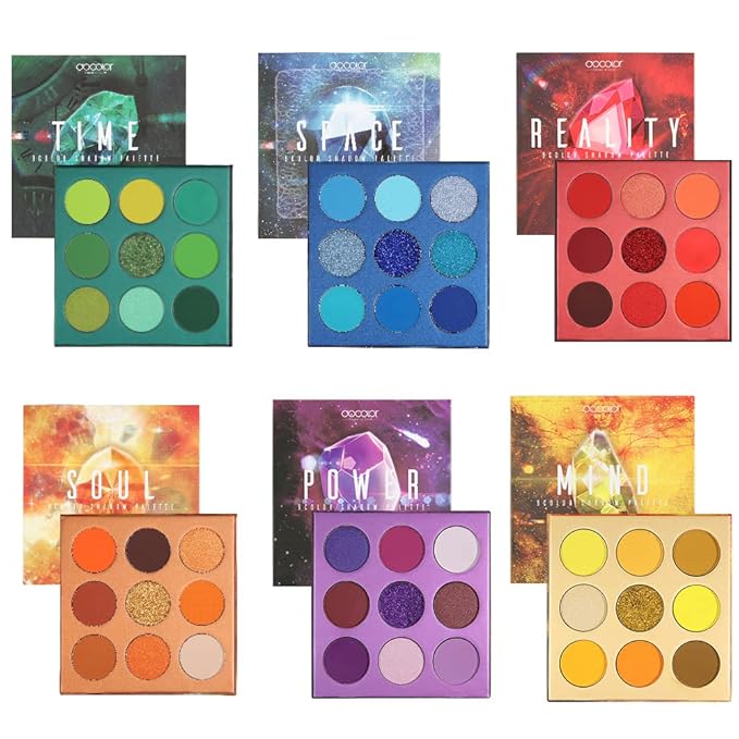 docolor Eyeshadow Palette 54Colors Gemstone Eye Shadow Palette Highly Pigmented Mattes Glitter Shimmers Smokey Cream Powder Blendable Long Lasting Waterproof Colorful Professional Makeup Palette