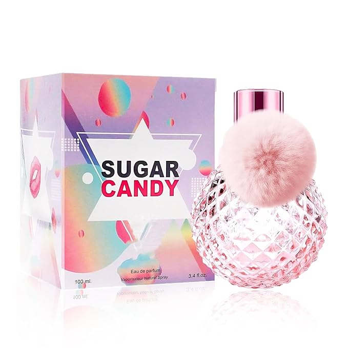 Women's Perfume Sweet and Irresistible Sugar Candy Eau de Parfum for Ladies Long Lasting 3.4 Fl Oz Fragrance for Daily Elegance