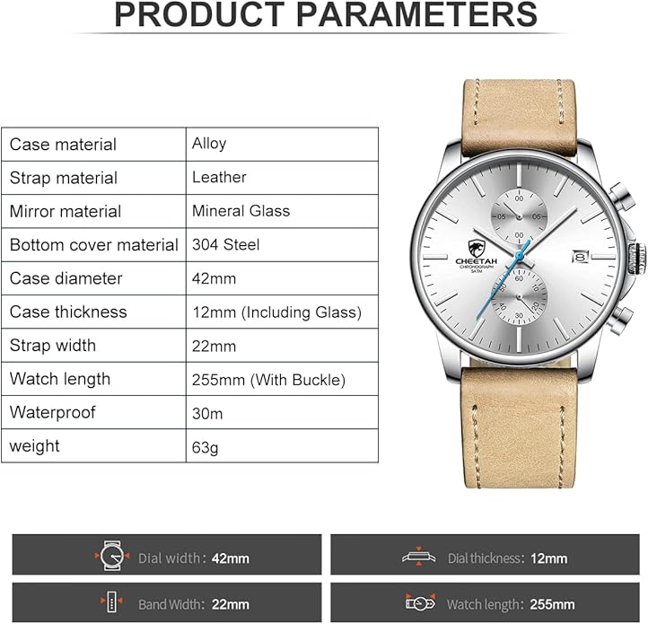 GOLDEN HOUR Mens Watch Fashion Sleek Minimalist Quartz Analog Mesh Stainless Steel Waterproof Chronograph Watches for Men with Auto Date