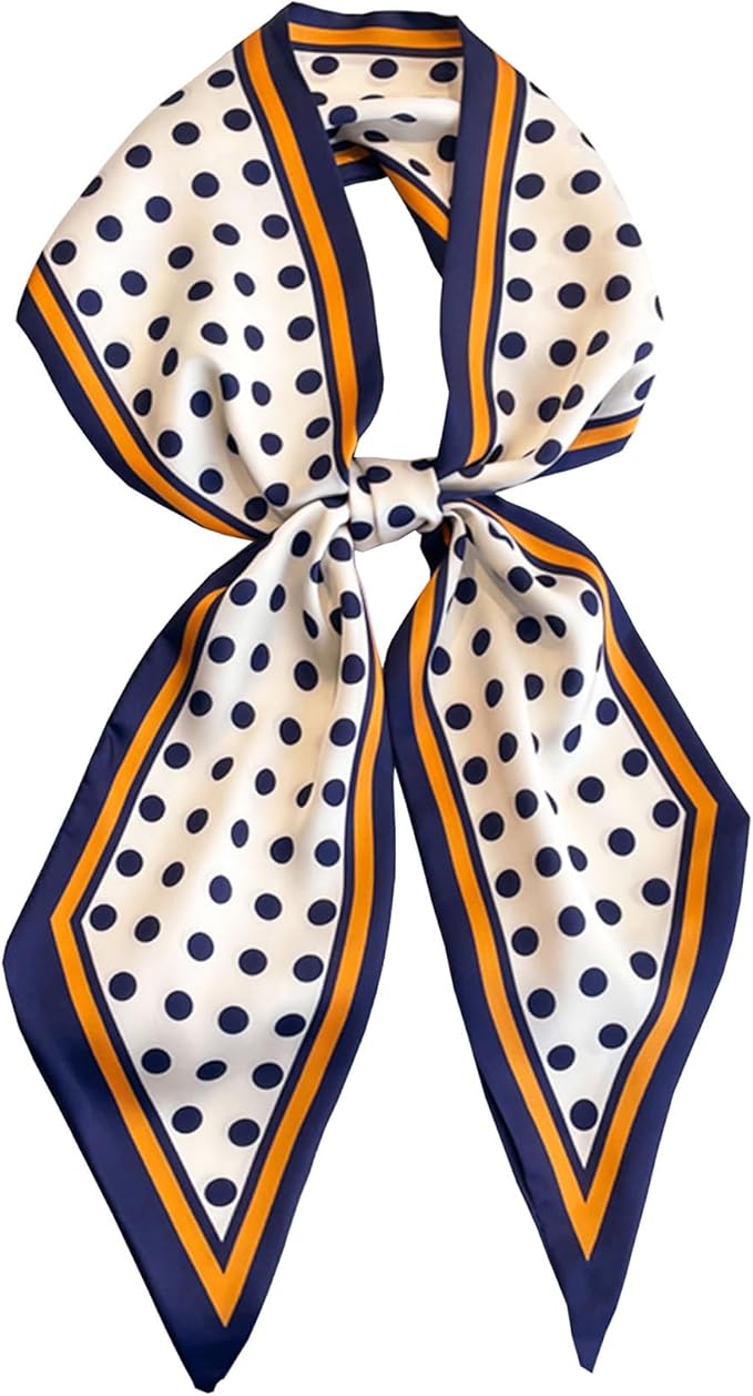 Purse Scarf For Handbags Head Scarves For Women's Hair Bags Scarfs Long Skinny Scarves Fashion Silky
