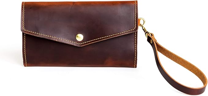 Women's Leather Clutch Wallet, Trifold Women's Wallet, Leather Wallet Women, Handbag For Women
