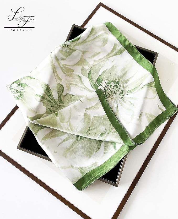 Satin Bandanas Head Scarf For Women Hair Scarves Accessories Lightweight Fashion Wrap Neck Silk Sleeping Headscarf