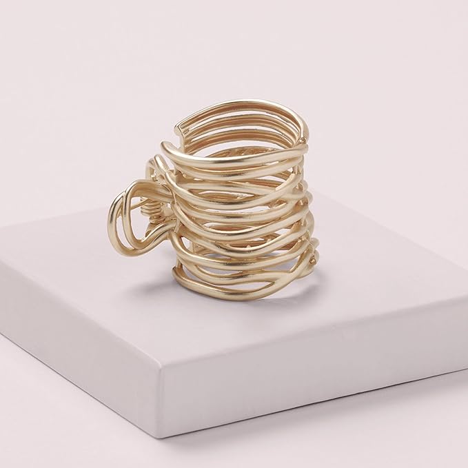 The Hair Edit Gilded Wrap Ponytail Cuff Clip