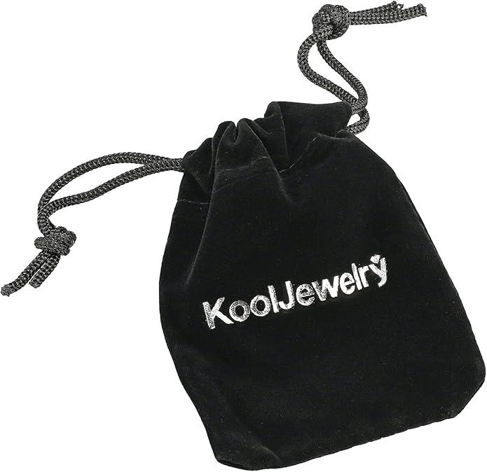 Kooljewelry 14k White Gold Box Chain Pendant Necklace for Women (0.6mm, 0.7mm, 0.8mm or 1mm/ lengths from 13 to 30 inches)