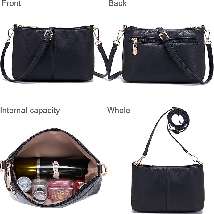 Women Large Crossbody Bags Ladies Satchel Shoulder Handbags Purse and Wallet Set for Women Totes Hobo Purses