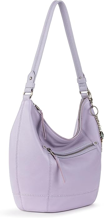 The Sak Sequoia Hobo Bag - Premium Large Leather Women's Handbag for Everyday & Travel - Durable Purse With Zipper Pocket