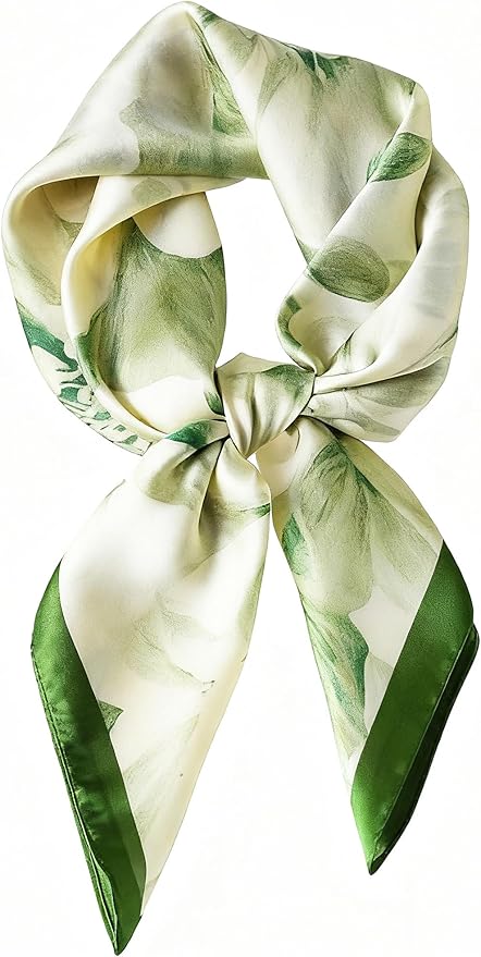 Satin Bandanas Head Scarf For Women Hair Scarves Accessories Lightweight Fashion Wrap Neck Silk Sleeping Headscarf
