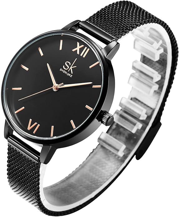 SHENGKE Simplicity Creative Women Watch Genuine Leather Elegant Women Watches Ladies Business Wristwatch