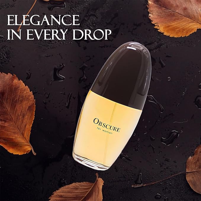 Obscure Women's Eau De Parfum - Mysterious And Elegant Floral Fragrance, Long-Lasting Scent, 3.4 Fl Oz (100 Ml)