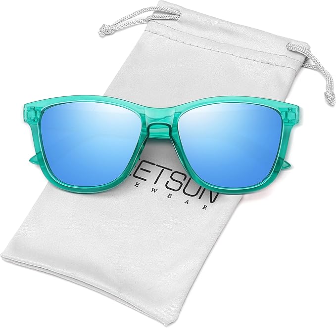 MEETSUN Polarized Sunglasses for Women Men Trendy Classic Retro Designer Style
