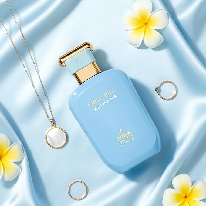 French Factor Chillpill Kaimana Women’s Perfume | Premium Long-Lasting Eau de Parfum | Floral Fruity Amber Fougere with Lavender, Mandarin, Jasmine & Vanilla | 100ml
