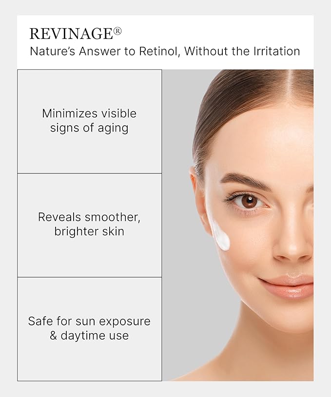Moisturizer Face Cream – Rejuvenating Rich Moisture Cream with Human Stem Cell Technology for Dry, Mature Skin – Face Moisturizer for Women & Men with Plant-Based Retinol Alternative - 1.7 oz