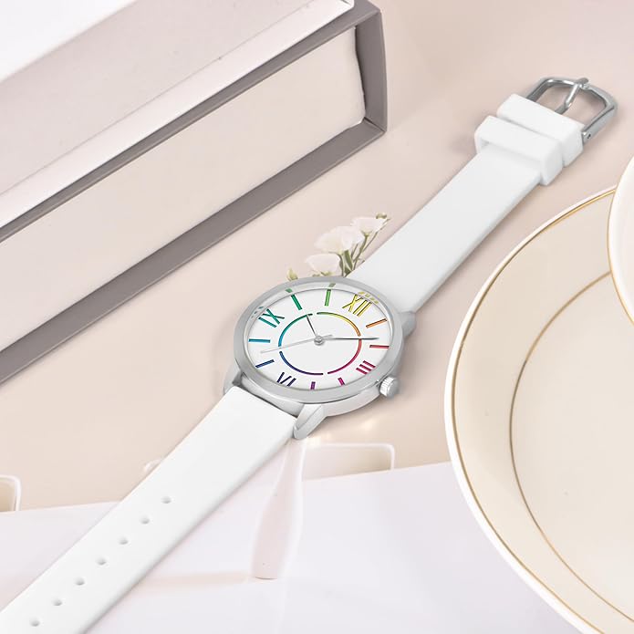 Bisley Women Watch Colorful Dial Easy to Read Waterproof Watch