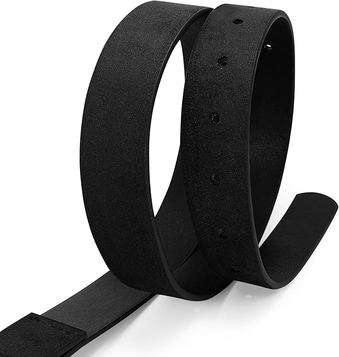 XZQTIVE Women's Leather Belts for Jeans Dress Pants Black Brown Belts for Women Ladies Waist Belts with Gold Buckle