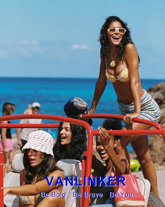 VANLINKER Retro Aviator Polarized Sunglasses for Men Women Trendy 70s Vintage Plastic Frame Sun Glasses VL9750