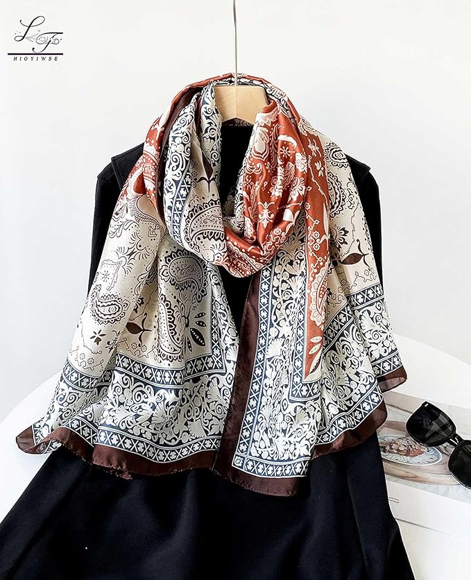 Shawl Scarf For Women Lightweight Scarves Floral Pattern Formal Evening Dressesformal Shawl Summer Wraps
