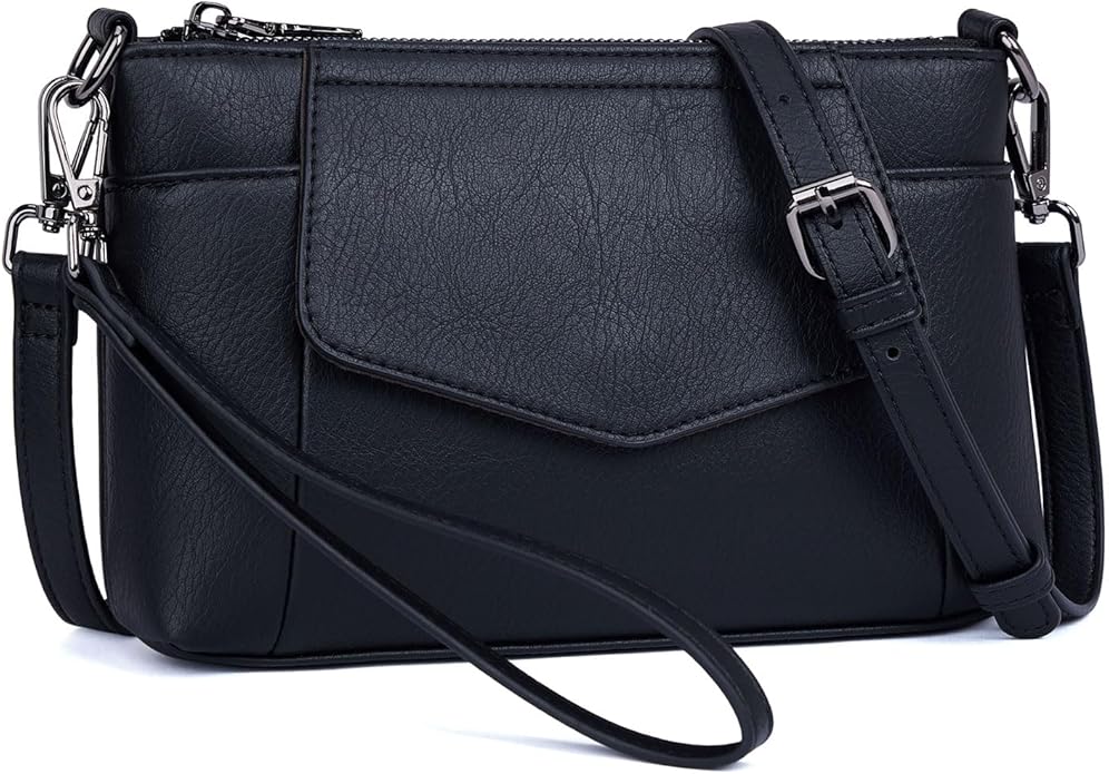 Small Crossbody Bags for Women, Cell Phone Bag Mini Over Wristlets Handbag Wallet Purse with Card Slots