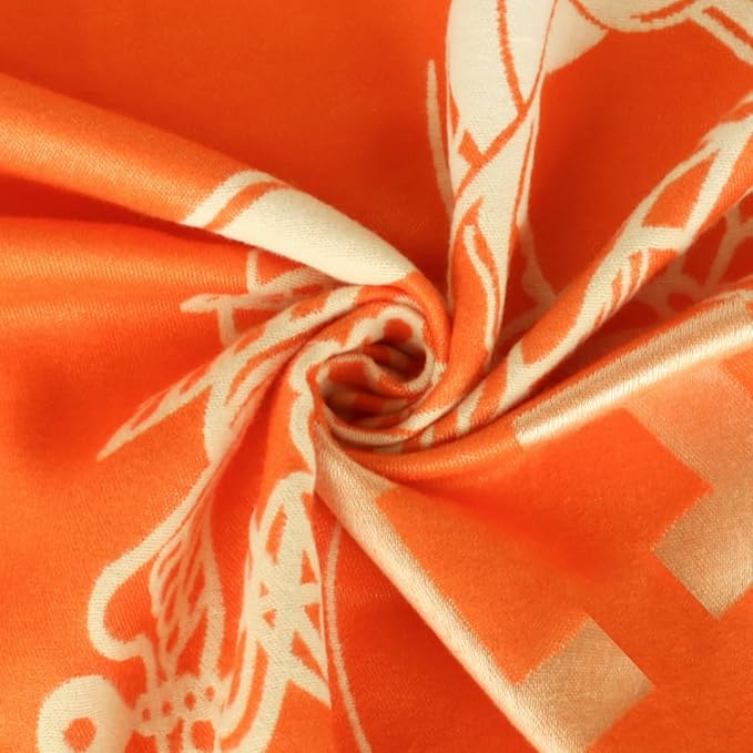 EXTREE Scarfs for Women Pashmina Silky Shawl Wrap for Evening Dressing Blanket Open Front Poncho Cape