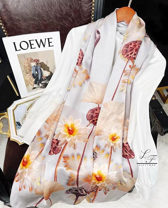 Shawl Scarf For Women Lightweight Scarves Floral Pattern Formal Evening Dressesformal Shawl Summer Wraps