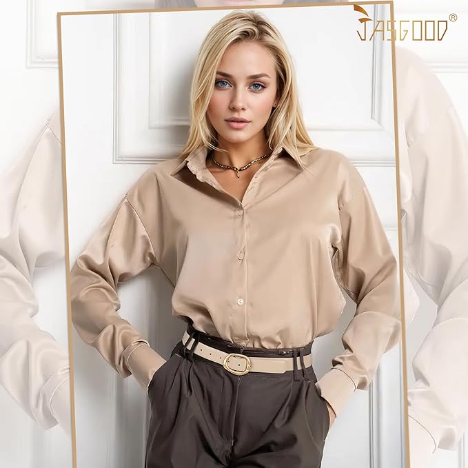 JASGOOD 3 Pack Women Belts for Jeans Pants Ladies Leather Waist Belt Casual Fashion Trend Belt for Women with Gold Buckle