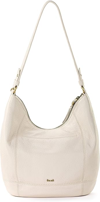 The Sak Sequoia Hobo Bag - Premium Large Leather Women's Handbag for Everyday & Travel - Durable Purse With Zipper Pocket